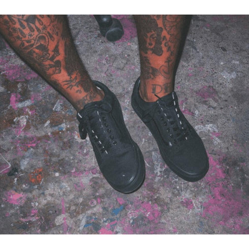 Black Old Skool Vans Black Sole - Womens Mens Unisex NOT RETURNABLE